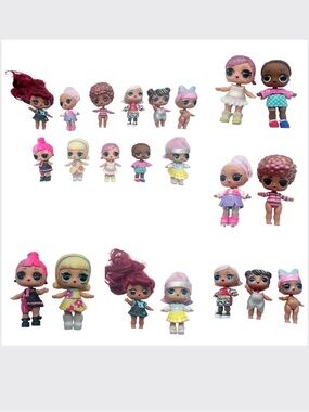 L.O.L. Surprise! Dolls Lot of 11 Collection Collectible Dolls Cute Kawaii Trendy